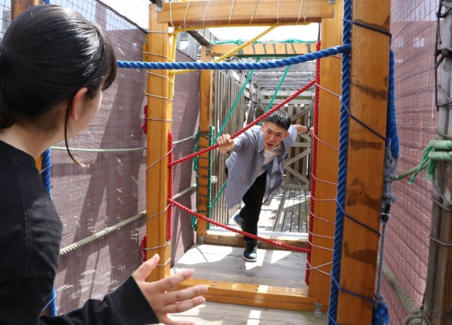 Image of the huge three-dimensional maze DEKKAI