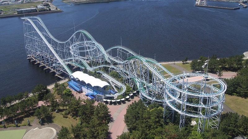 surf coaster leviathan ภาพ