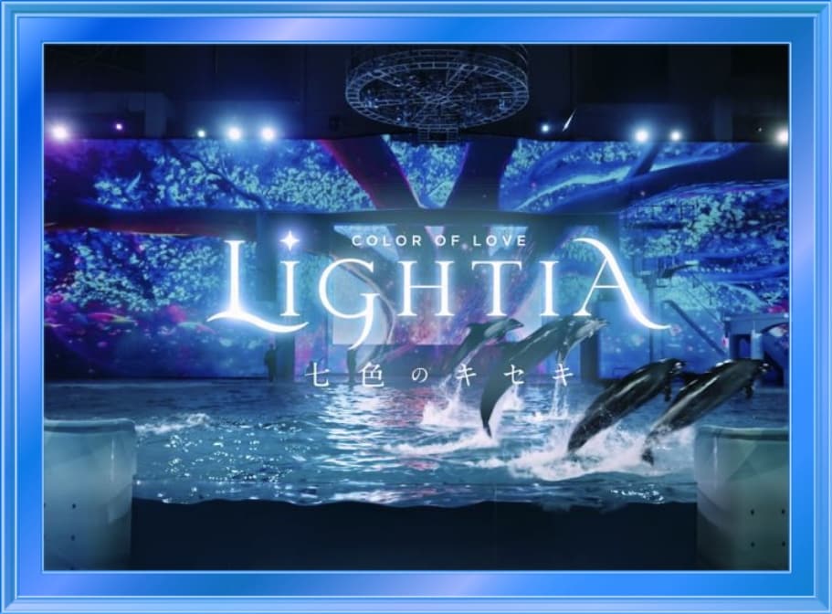LIGHTIA～七色のキセキ～【特定日限定】イルカのナイトパフォーマンス