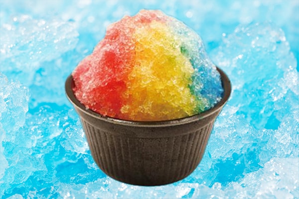 シロップ かけ放題かき氷